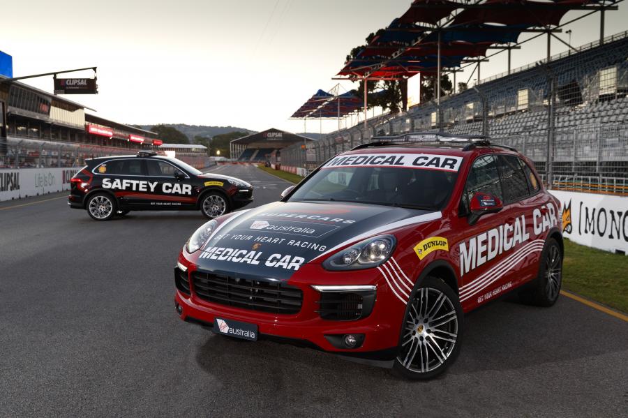 Porsche Cayenne Diesel Safety Car (AU) '2017